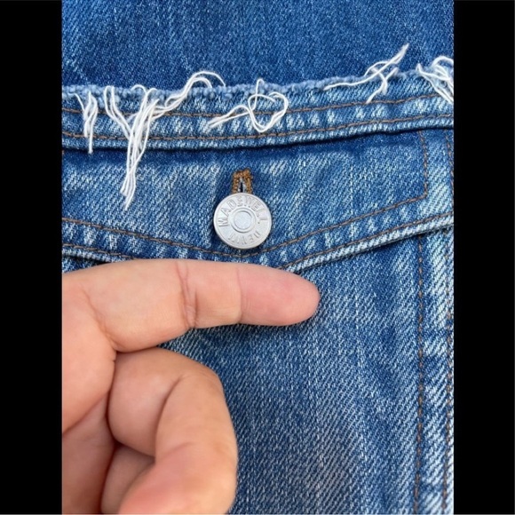 Madewell oversize jean jacket small - Picture 5 of 10
